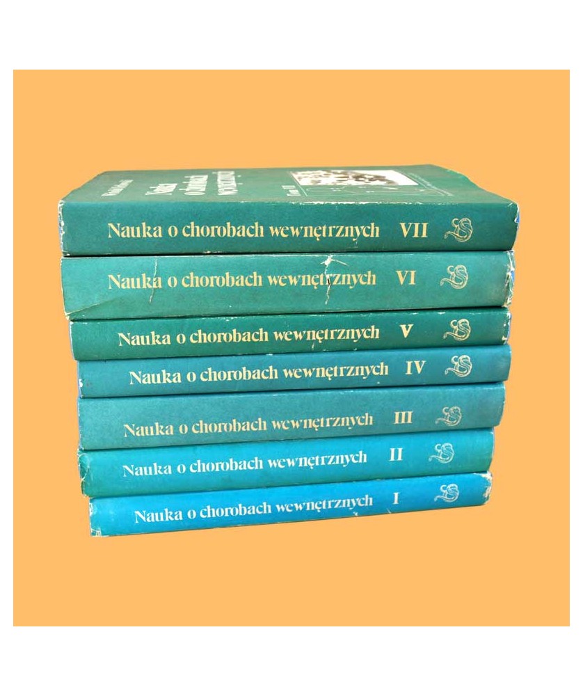 Witold Orłowski /red./, Nauka o chorobach wewnętrznych t. 1-7 Witold Orłowski /red./, Nauka o chorobach wewnętrznych t. 1-7